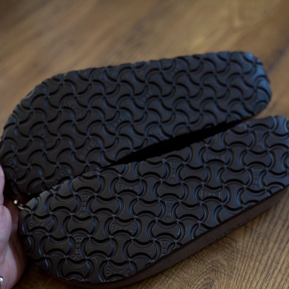 Birki's Birkenstock 250 L8 M6 39 Germany slip on clog neutral NWOT Birkibuc - Picture 9 of 10